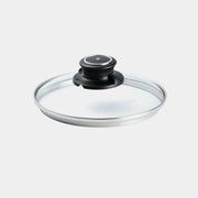 Tempered Glass 6.3" Lid side view