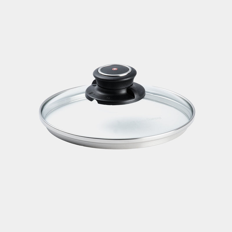 Tempered Glass 6.3" Lid side view