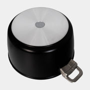CHD Nonstick 8.5 qt Stock Pot with Glass Lid bottom view