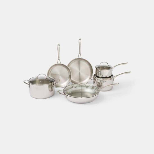 Premium Steel DLX 10 Piece Cookware Set - Swiss Diamond