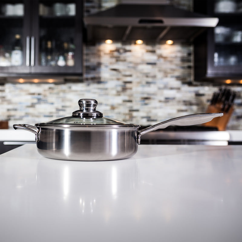 Premium Clad 5-Piece Cookware Set - Induction - Swiss Diamond