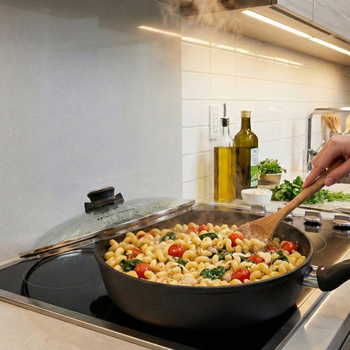 XD Nonstick Saute Pan with Glass Lid - Swiss Diamond
