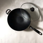 XD Nonstick Wok with Glass Lid - Swiss Diamond