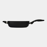 XD Nonstick 11" x 11" Deep Square Grill Pan Side View