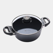 HD Nonstick 2.3 qt Casserole with Glass Lid