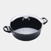 HD Nonstick 5.3 qt Braiser with Glass Lid